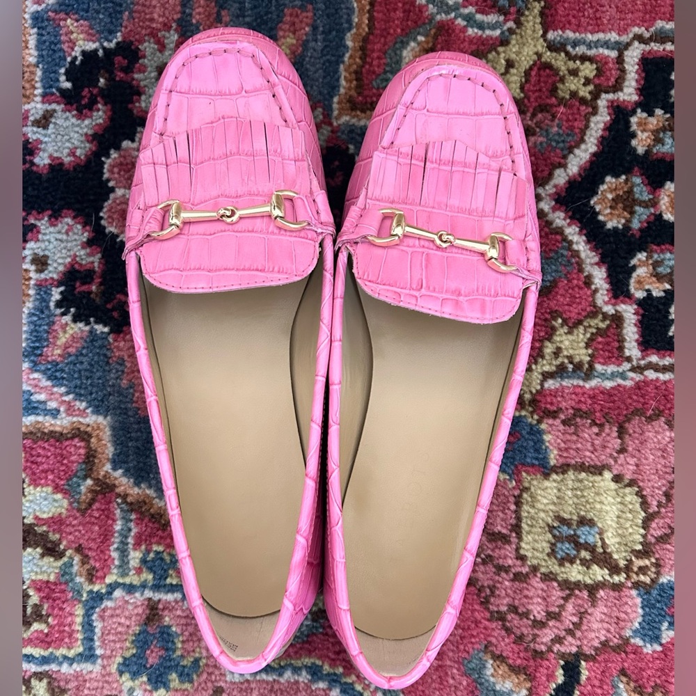 Talbots Driving Mocs, Pink Size 7